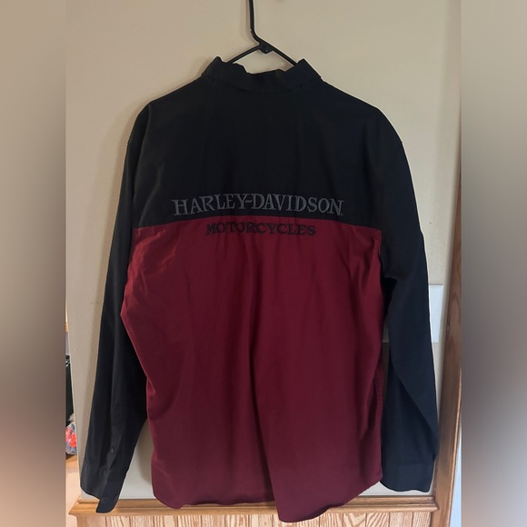 Harley Davidson Button Up Shirt NWOT - Picture 2 of 5